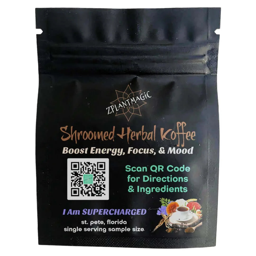 - Free! - Shroomed Herbal Koffee Sample (8g)- Just Pay Shipping - Image #2
