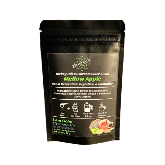 Mellow Apple - A Turkey Tail Mushroom Apple Cider Blend - Zero Caffeine - Free Shipping - Image #3