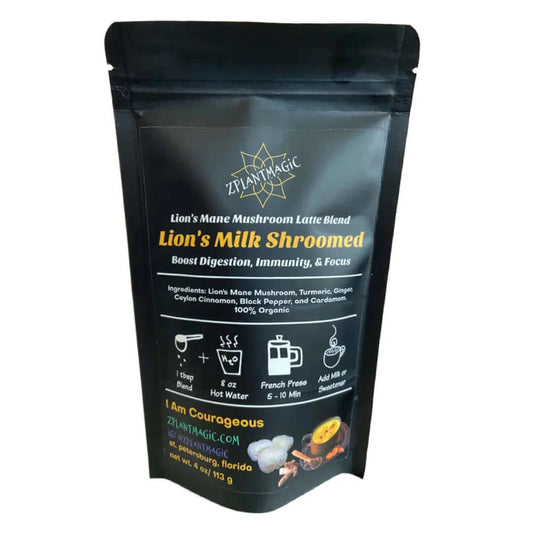Lion’s Milk Shroomed- Lion’s Mane Mushroom Coffee Alternative - Free Shipping - Image #4