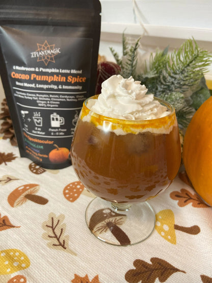 Cacao Pumpkin Spice- 6 Mushroom Pumpkin Spice Coffee Alternative - Image #4